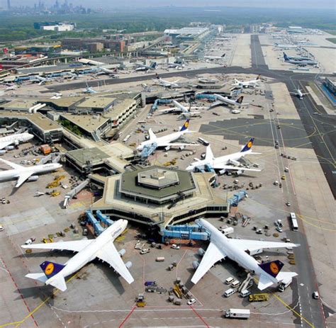 FRANKFURT AIPORT .